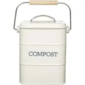 Kitchencraft Kompostbehälter 3l Durchsichtig Durchsichtig One Size