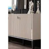 Xl Moebel Gmbh Weiße Esszimmer Anrichte Designer 4-türige Kommode Exklusive Holzmöbel