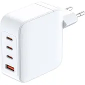 D-Link DCF-141 140 W GaN-USB-Ladegerät – (4-Port-Schnellladegerät mit PD 3.1, QC 4.0, USB-C &amp; USB-A – Kompakter Netzadapter für MacBook, Laptop, Smartphone, Tablet usw.)