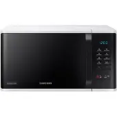 Samsung MS23K3513AW, Arbeitsplatte, 800 W, Eingebautes Display, LED, Tasten, Weiß