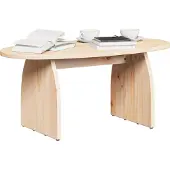 vidaXL Couchtisch Braun 80 x 40 x 35 cm Massives Kiefernholz