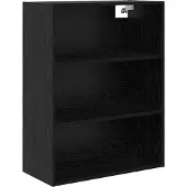 vidaXL Highboard 2 stk. Schwarz Eichen-Optik 69,5 x 34 x 180 cm