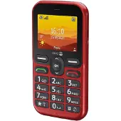 Doro Leva L10, Balken, Single SIM, 6,1 cm (2.4"), 2 MP, 1150 mAh, Rot