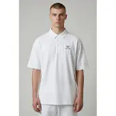 Sebago Unisex. 731263W Orchard Poloshirt weiß (M), Lässig, Baumwolle, Kurzarm