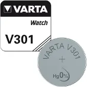 Varta V301, Einwegbatterie, SR43, Siler-Oxid (S), 1,55 V, 1 Stück(e), Silber