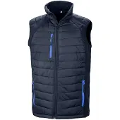 Result - "Compass" Weste für Herren/Damen Uni LT729 (XXL) (Marineblau/Königsblau)