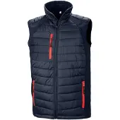 Result - "Compass" Weste für Herren/Damen Uni LT729 (XL) (Marineblau/Rot)