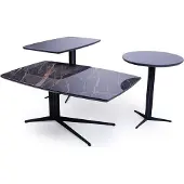 AEA Wohnzimmer Set 3tlg Luxus Couchtisch 2x Beisteltisch Tisch Einrichtung