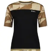 Mons Royale - Women's Diversion Merino Bike Jersey S/S - Radtrikot Gr L schwarz
