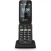 Emporia JOY, Klappgehäuse, 7,11 cm (2.8"), 2 MP, Bluetooth, 1300 mAh, Schwarz