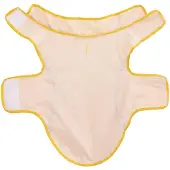 vidaXL Hunde Regenmantel mit Reflexstreifen Polyester Gelb S