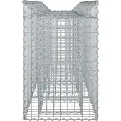 vidaXL Gabionen-Hochbeet 2 stk. 200 x 50 x 80 cm Verzinkter Stahl