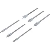 Bgs Flat Milling Drill Set, 150 mm, Stahl