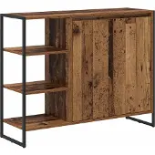 vidaXL Seitenschrank Altholz 96,5 x 30 x 75 cm Holzwerkstoff