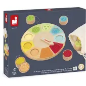 Janod Lernspielzeug Memo Touch Wheel - Berührungserkennung