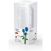 Sluban Klemmbaustein-Bausatz Blumen-Vase Blau, 238 Teile, bemalbar und beklebbar