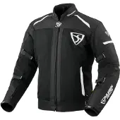 MUGENRACE Fuggire-A Motorrad Textiljacke, schwarz/weiß, 2XL