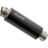 Shark Auspuff SRC4 Auspuffsystem EG-BE S/O BL Super Short, KLE500/SE 26-