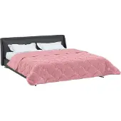 vidaXL Ganzjahresbettdecke Gepolstert Rosa 200 x 240 cm