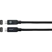 Kramer C-U32/MFF-15, 4,6 m, USB C, USB C, USB 3.2 Gen 2 (3.1 Gen 2), 10 Gbit/s, Schwarz