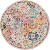 Livabliss Teppich "CUZCO" rund 11,4 mm Höhe