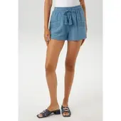 Aniston CASUAL Shorts mit Häkel-Applikationen verziert