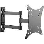 Techly EFB ICA-LCD-2923E Wandhalterung für 1 LCD TV LED 23”-42” drehbar 3 Gelenke, schwarz ICALCD2923E