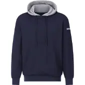 Babista Kapuzensweatshirt "Sweatshirt ELEGANZARA", Herren, Gr. L, blau (dunkelblau), Obermaterial: 60% Baumwolle CO. 40% Polyester COOLMAX PES(Coolmax)., Sweatshirts Kapuzensweatshirt
