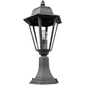 LINDBY Sockelleuchte Edana, 52 cm, anthrazit, E27, IP44
