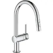 GROHE Spültischarmatur Flair Touch verchromt, mit Handbrause