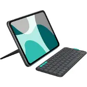 Logitech Flip Folio, QWERTZ, Schweiz, 1,8 cm, 1 mm, Apple, iPad Pro 11-inch (M4), iPad Air 11-inch (M2 & M3), iPad Air (5th gen)