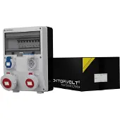 Doktorvolt Stromverteiler TD-S IP65 1x16A 1x32A 2x230V 6046