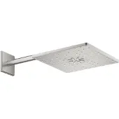 GROHE Rainshower 310 SmartActive Cube Kopfbrauseset 430 mm, 2 Strahlarten, 26479DC0, Farbe: Supersteel