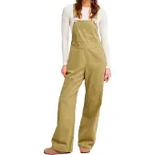 Roxy Latzhose Trail Blazer ERJWO03027 Grün Wide Leg