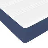 Syfax Taschenfederkernmatratze Mittel Blau 160x200x20 cm Stoff