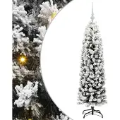 vidaXL Künstlicher Weihnachtsbaum mit 150 LEDs mit Ständer Grün 150 cm
