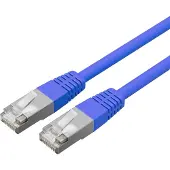Shiverpeaks BASIC-S Patchkabel, Kat. 6, S/FTP, blau, 15,0 m