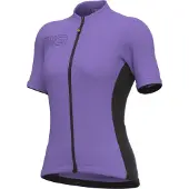 ALÉ Color Block Kurzarm-radtrikot Lila M Frau Lila M