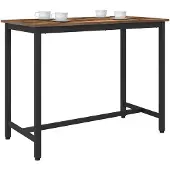 vidaXL Tisch Geräucherte Eiche 100 x 50 x 76,5 cm