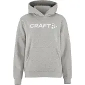 Craft Damen Kapuzenpullover COMM 2.0 HOODIE W 1916131-950000 XL - Grey Melange - XL