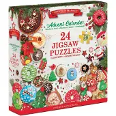Sonstige Verlage Christmas Delights Adventskalender 24 x 50 Teile