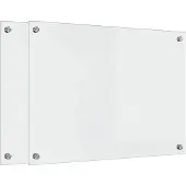 Syfax Küchenrückwand 2 pcs Transparent 70 x 50 cm Gehärtetes Glas