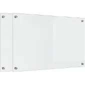 Syfax Küchenrückwand 2 pcs Transparent 80 x 50 cm Gehärtetes Glas