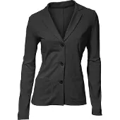 HEINE Jersey-Blazer in schwarz | Gr.: 48