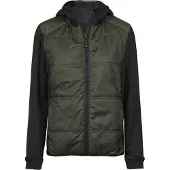 Tee Jays - Kapuzenjacke für Damen BC5085 (M) (Tiefgrün/Schwarz)