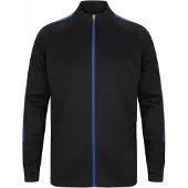 Finden & Hales Jungen Strick Trainingsjacke PC3083 (11-12 Jahre (152)) (Marineblau/Königsblau)