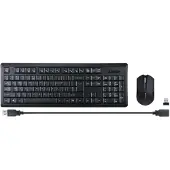 A4Tech 4200N Tastatur Maus enthalten USB QWERTY Englisch Schwarz (4200N)