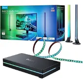 Govee AI Sync Box Kit 2, Set für intelligente Beleuchtung, Wi-Fi/Bluetooth, Schwarz, Multi, 2,4 GHz, Home App