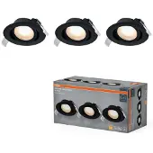 Osram HOMELIGHTING 4099854595677 Deckenstrahler, LED-Deckenstrahler Schwarz