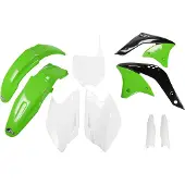 Ufo Kawasaki Kxf 250 2006-2006 Kakit204f-999 Fork Protectors &amp; Plastikbausatz